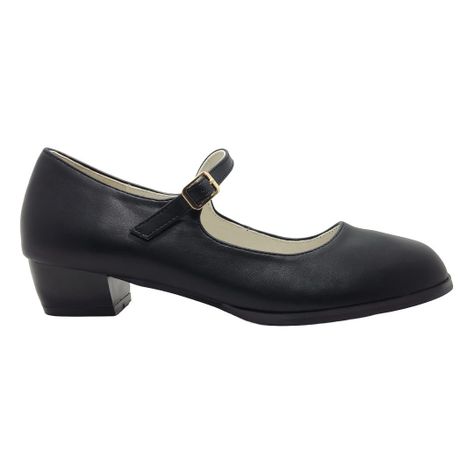 ZAPATOS DE CUECA BONNY FRANCO NEGRO | 384-8931-0