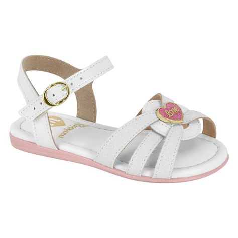 Sandalias Molekinha Blanco Bebes 2114.263.14645.45209-0