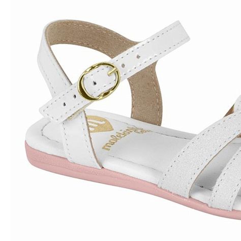 Sandalias Molekinha Blanco Bebes 2114.263.14645.45209-2