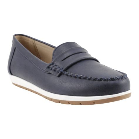 MOCASIN NEW WALK BIANCA AZUL MARINO | FM1240-70-2