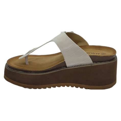 SANDALIAS ALQUIMIA PLANE BLANCO 3993-2