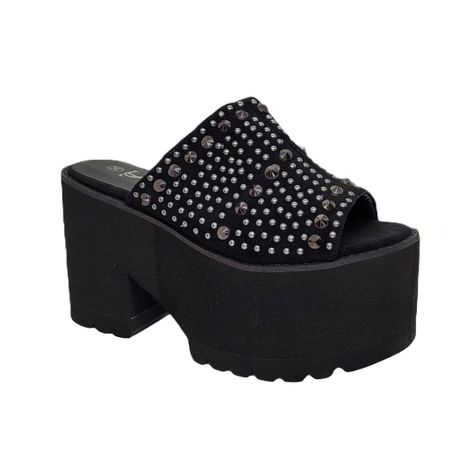 Sandalia Stylo Negro Mujer ST2326-0