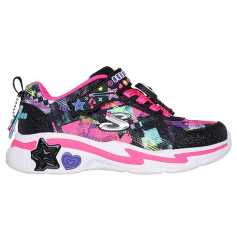 ZAPATILLAS SKECHERS SKECH SQUAD NIÑA 302214L-BKMT-4