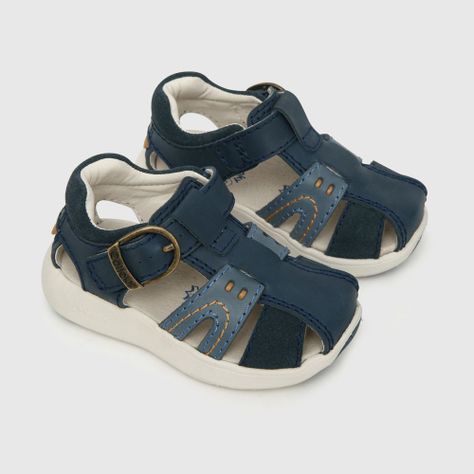 Sandalia Colloky de niño franciscana azul (21 a 27) 430501-0