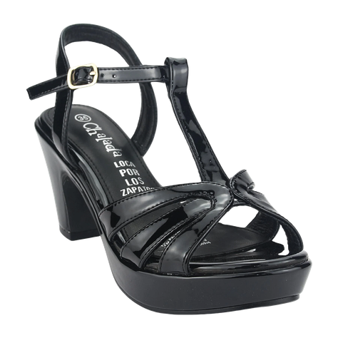 SANDALIAS DE FIESTA CHALADA NEGRO CHAROL (MUJER) | 5-NOTINO-3