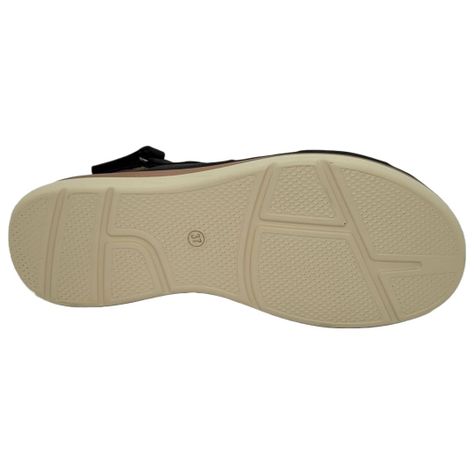 SANDALIA BY PASS NEGRO MUJER V22-Y1173-1A-2