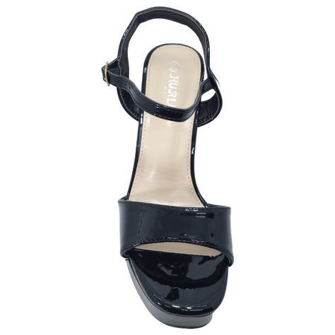 SANDALIAS DE FIESTA HUALUNAOTE BLACK CHAROL | T2116-4