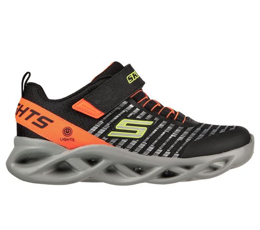ZAPATILLAS SKECHERS TWISTY BRIGHTS NOVLO NIÑOS 401650L-BKOR-4