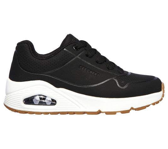 ZAPATILLAS SKECHERS UNO STAND ON AIR NIÑOS 403674L-BLK-2