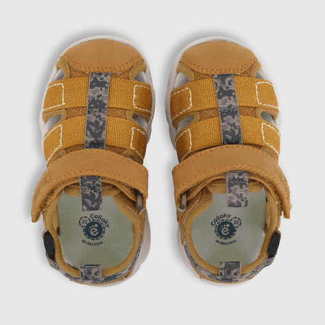 Sandalia Colloky straps chunky amarillo Bebes (21 a 27) 430-3