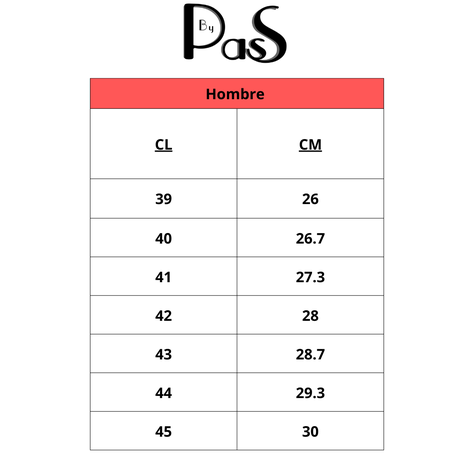 ZAPATOS BY PASS HOMBRE | WW710-1-4