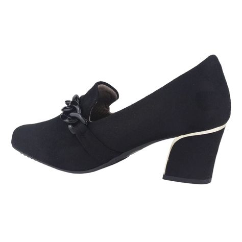 ZAPATO CHALADA MUJER NEGRO CASUAL 12-CAROL-1-1