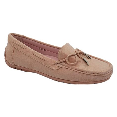 MOCASINES HUALUNAOUTE MUJER ROSADO H-91-0
