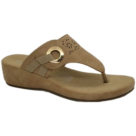 Sandalia Stylo Camel Mujer ST2321-0