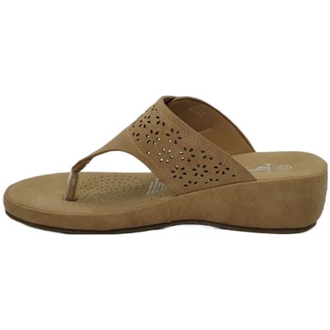 Sandalia Stylo Camel Mujer ST2321-1