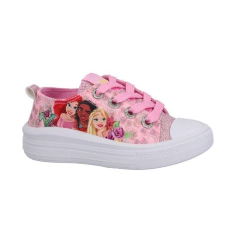 Zapatilla Sportzone Plataforma Baja Lona Rosado Princess Ni-0