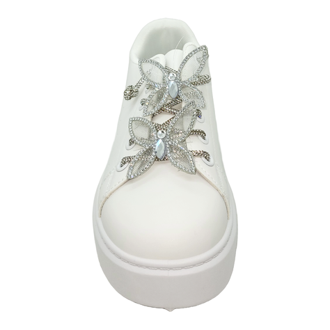 ZAPATILLAS WEIDE BLANCO/PLATEADO | ZW33-2
