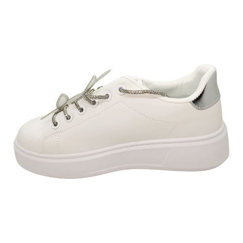 ZAPATILLAS WEIDE BLANCO/PLATEADO | ZW33-3