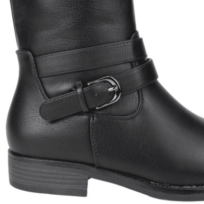Bota New Walk Equitación Negro CDJ91107-90-3