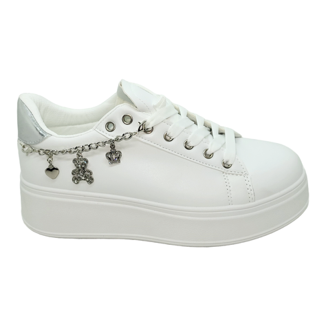 ZAPATILLAS WEIDE BLANCO/PLATEADO | ZW15-0