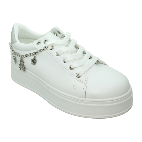 ZAPATILLAS WEIDE BLANCO/PLATEADO | ZW15-1