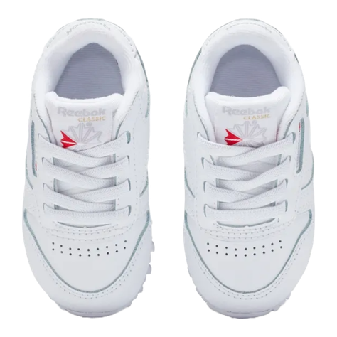 ZAPATILLAS REEBOK CLASSICS CL LTHR BLANCAS (NIÑOS) | 100001-2