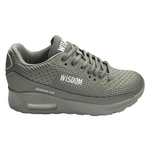 ZAPATILLAS WISDOM GRIS W035-2