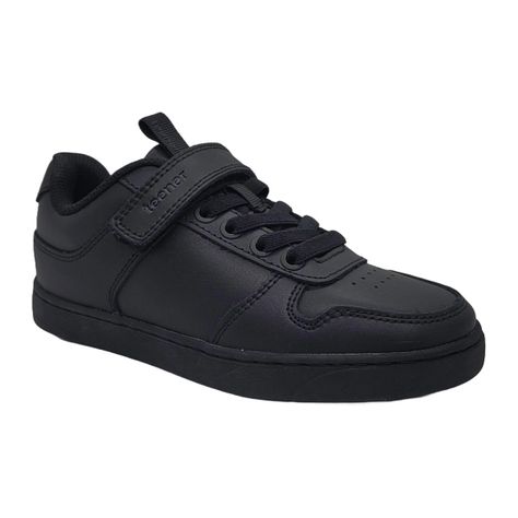 ZAPATILLAS TEENER ESCOLAR NEGRO | 386-6038-3
