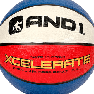 BALON DE BASKETBALL AND1 XCELERATE AZUL/ROJO | A1-BB702RWN-1