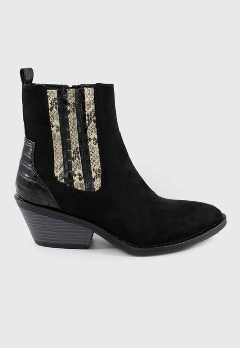 BOTIN STYLO CATERINA BLACK TW007BK-1