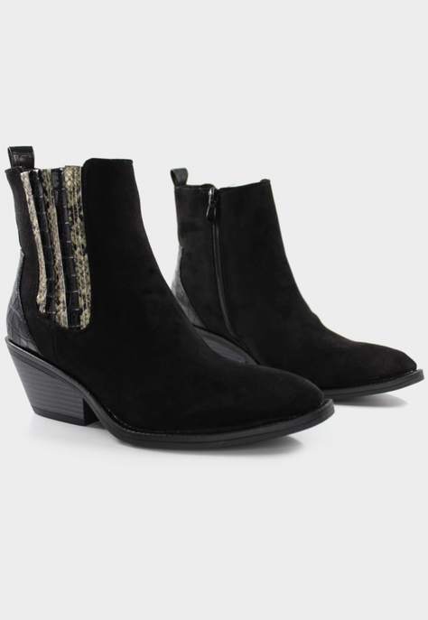 BOTIN STYLO CATERINA BLACK TW007BK-2