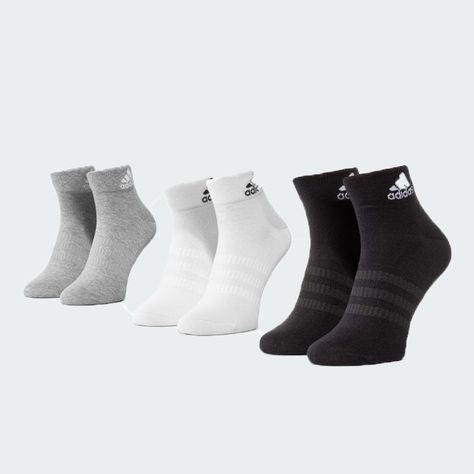 CALCETINES ADIDAS AL TOBILLO 3 PARES (UNISEX) DZ9434-1