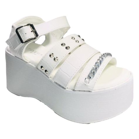 Sandalias Boteli Blancas H63-1