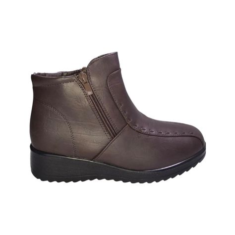 Botín Passer Mujer Café Oscuro 5027-1