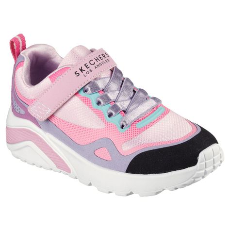 ZAPATILLAS SKECHERS UNO LITE COLOR BLAST NIÑAS 310477L-PKMT-0