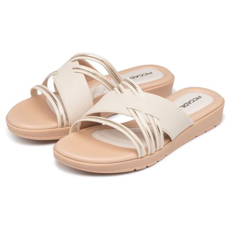 Sandalia Renata Hueso/Dorado 813 Piccadilly-0