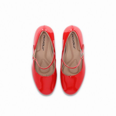 Zapato Mary Jane Mujer Rojo Deise 50 Piccadilly-3