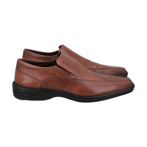Zapato Formal Hombre Cuero Marrón Perlatto-2