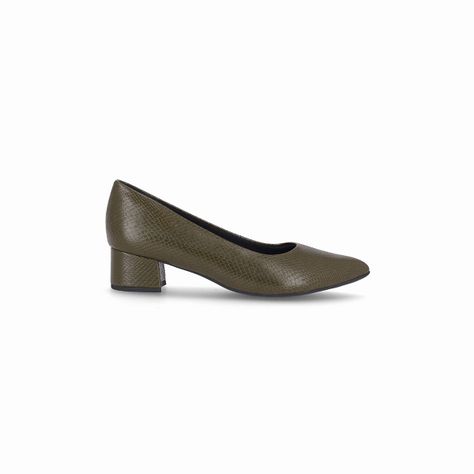 Zapato Mujer Verde Militar/Snake Taci Piccadilly-0