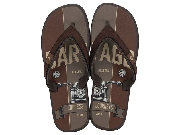 Sandalia Hombre Beige/Marrón Dakar Ad Cartago-0