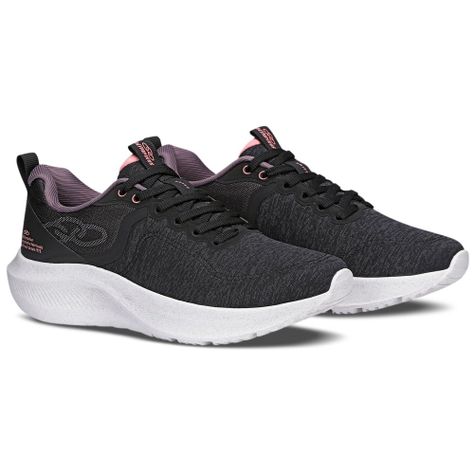 Zapatilla Running Mujer Griff Negro-2