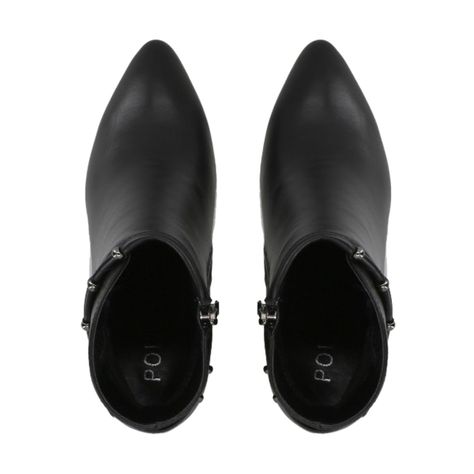 Botin Mujer Negro/Plata Tini Police-2