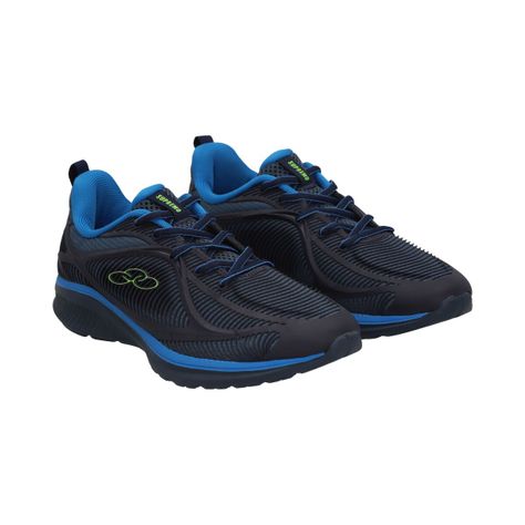 Zapatilla Adolescente Supremo Azul/Negro Olympikus-2