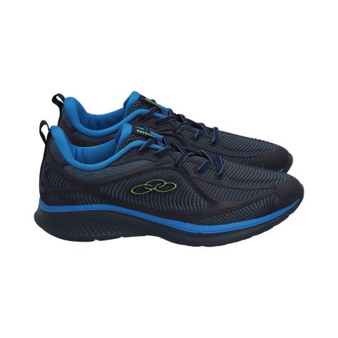 Zapatilla Adolescente Supremo Azul/Negro Olympikus-3