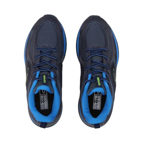 Zapatilla Adolescente Supremo Azul/Negro Olympikus-4