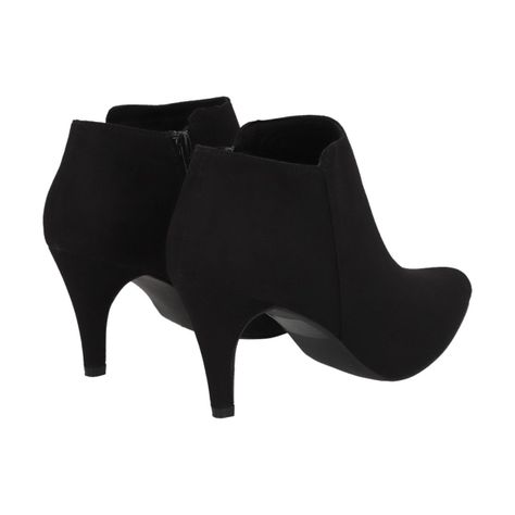 Botin Mujer Negro Lia Police-3