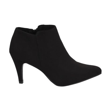 Botin Mujer Negro Lia Police-4