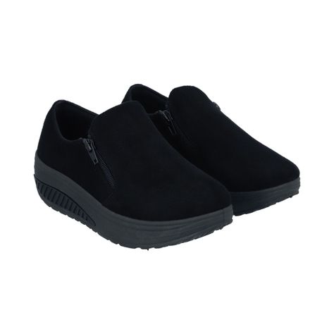 Mocasín Mujer Negro Sole Police-0