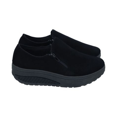 Mocasín Mujer Negro Sole Police-1