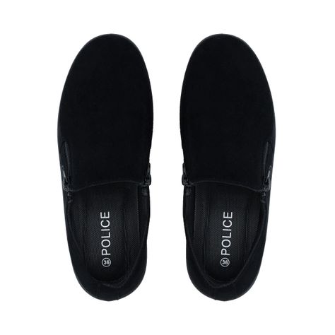 Mocasín Mujer Negro Sole Police-2